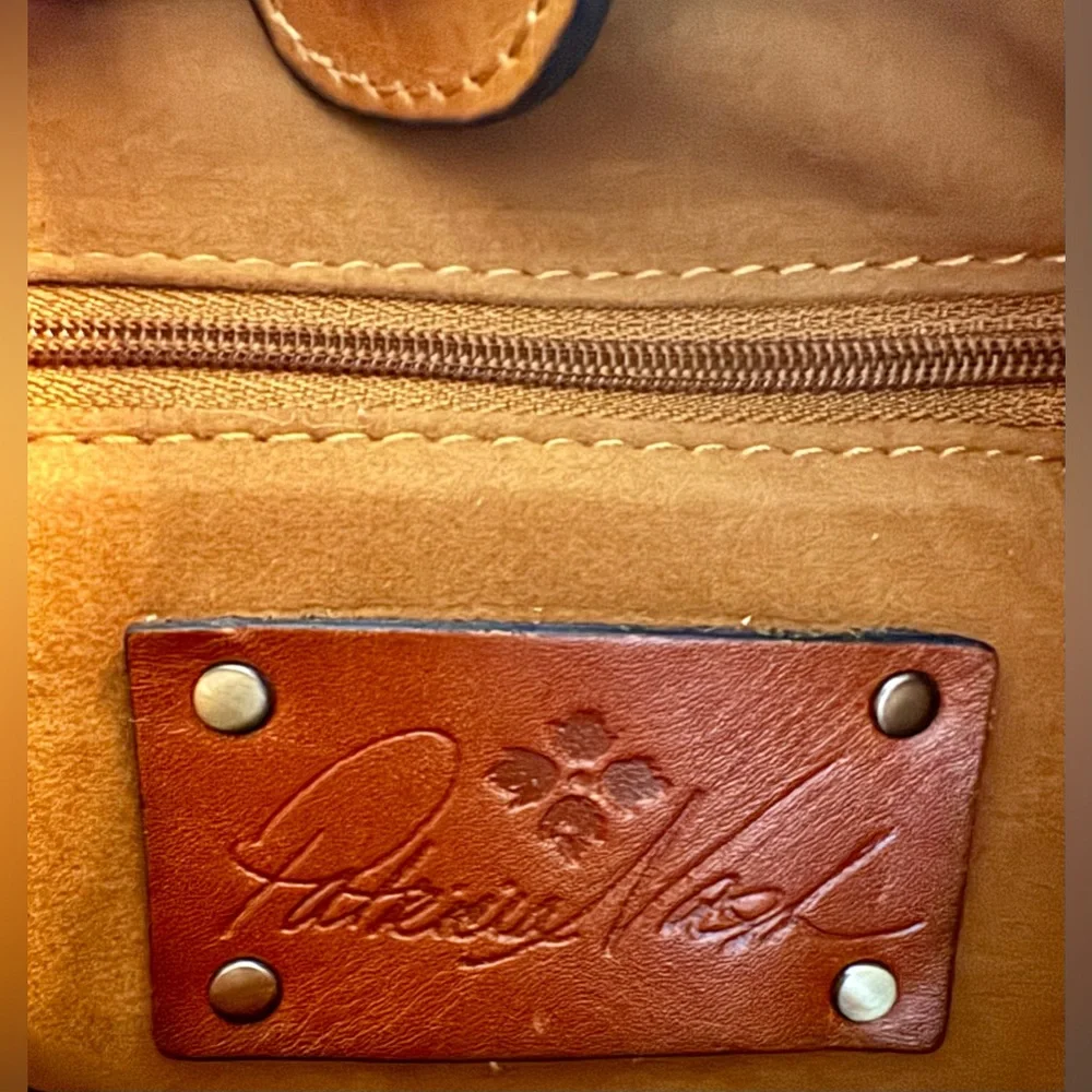 Patricia Nash First Bloom Leather Tote — New With Tags — Never Carried - Picture 11 of 14
